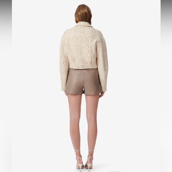 NWT IRO LEONI CROPPED JACKET Size FR 34 (XS/S) $545 - Picture 14 of 16